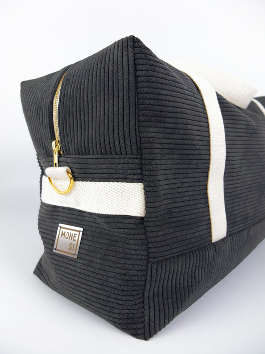 Sac week-end velours