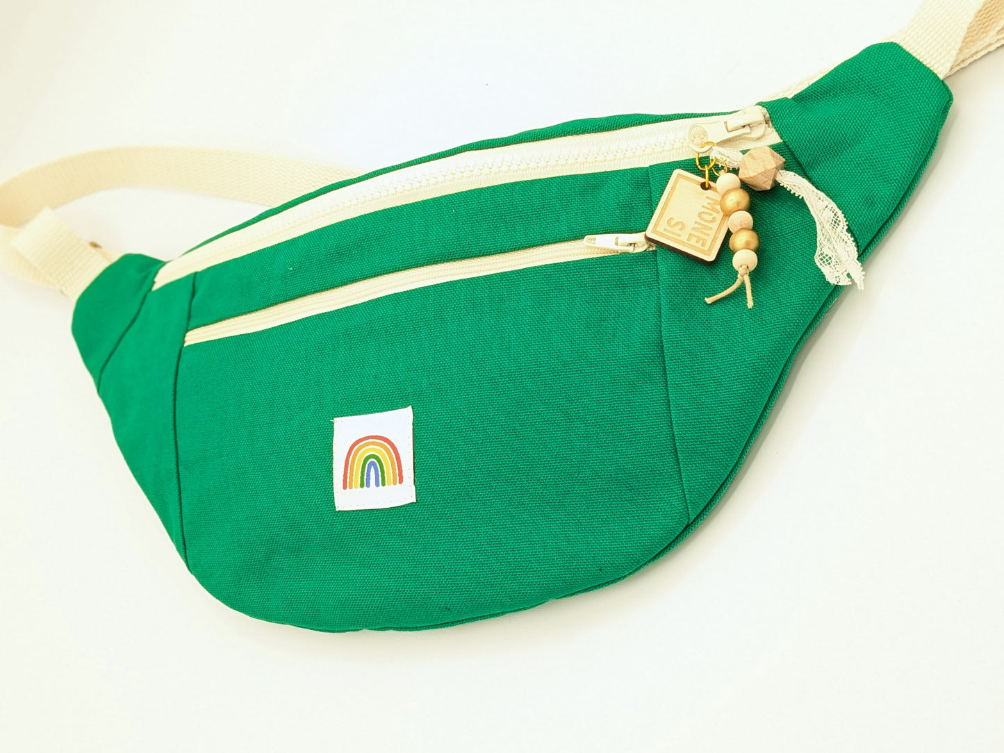 sac banane coloré vert