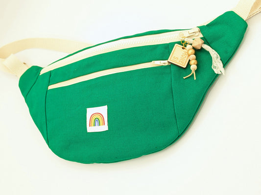 sac banane coloré vert