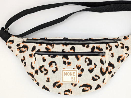 SAC BANANE LEOPARD