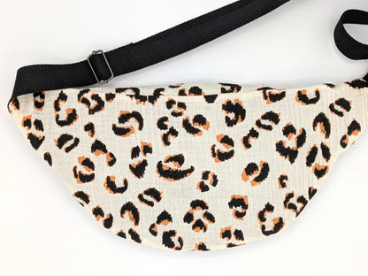 SAC BANANE LEOPARD