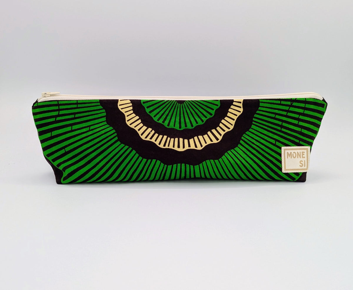 Trousse Wax Marron et Vert