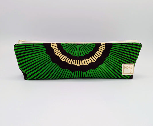Trousse Wax Marron et Vert